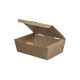 Easy to Open Food Boxes “Kraft” for Double Burger - 200×145×75mm - (200 Boxes) Easy to Open Food Boxes “Kraft” for Double Burger - 200×145×75mm - (200 Boxes)