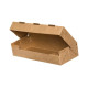 Easy to Open Food Boxes “Kraft” (T28) - 250 x 100 x 52 mm. (450 Boxes)