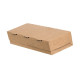 Easy to Open Food Boxes “Kraft” (T28) - 250 x 100 x 52 mm. (450 Boxes)