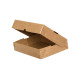 Easy to Open Food Boxes “Kraft” for Munch Box -Large Portion 270 x190 x75cm - (200 Boxes)