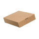Easy to Open Food Boxes “Kraft” for Munch Box -Large Portion 270 x190 x75cm - (200 Boxes)