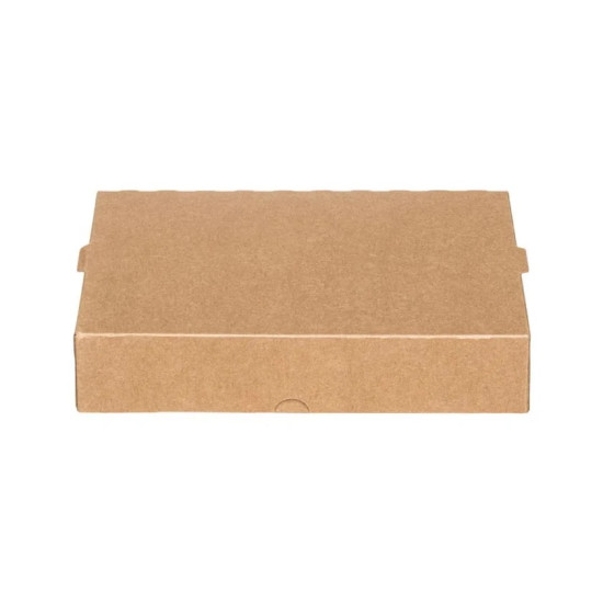 Easy to Open Food Boxes “Kraft” for Munch Box -Large Portion 270 x190 x75cm - (200 Boxes)