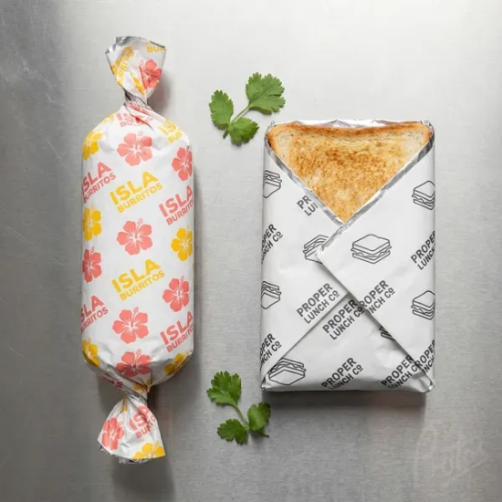 Foil Lined Paper Sheets