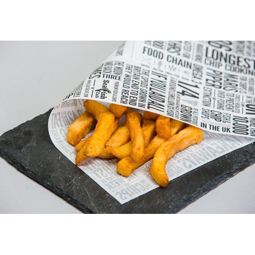 Custom Branded Greaseproof Sheet Size - 500mm x 335mm