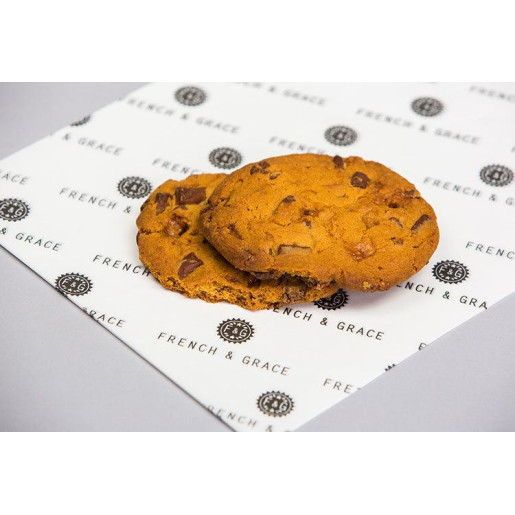 Custom Branded Greaseproof Sheet Size - 335mm x 335mm Custom Branded Greaseproof Sheet Size - 335mm x 335mm