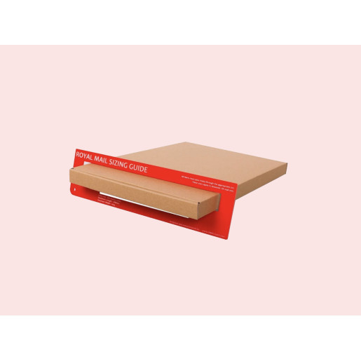 C4/A4 Royal Mail Large Letter PiP Brown Cardboard Postal Boxes - 325mm x 225mm x 20mm (L x W x H)