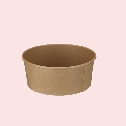 750ml Kraft Round Bowl (PE Lined) 750ml Kraft Round Bowl (PE Lined)