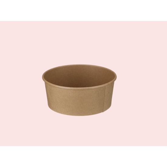 750ml Kraft Round Bowl (PE Lined) 750ml Kraft Round Bowl (PE Lined)