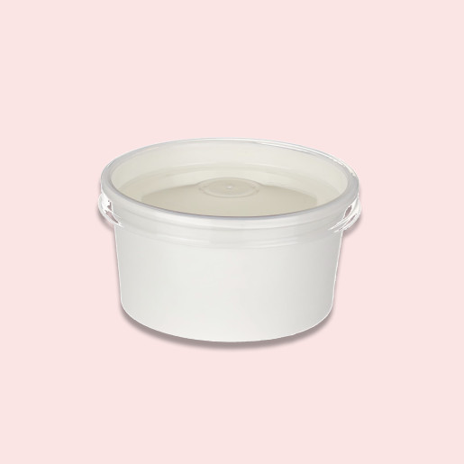 7oz White Paper Takeaway Portion Pot (PP lined) / Clear PP Lid (500 pcs) 7oz White Paper Takeaway Portion Pot (PP lined) / Clear PP Lid (500 pcs)