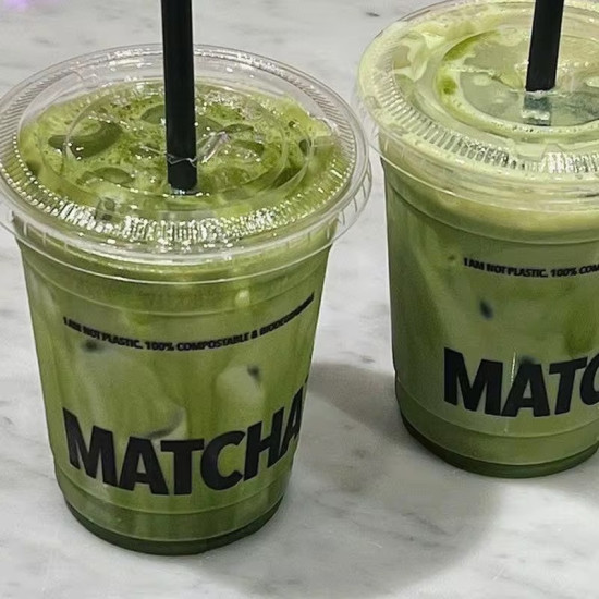 Branded PET Clear Smoothie Cups
