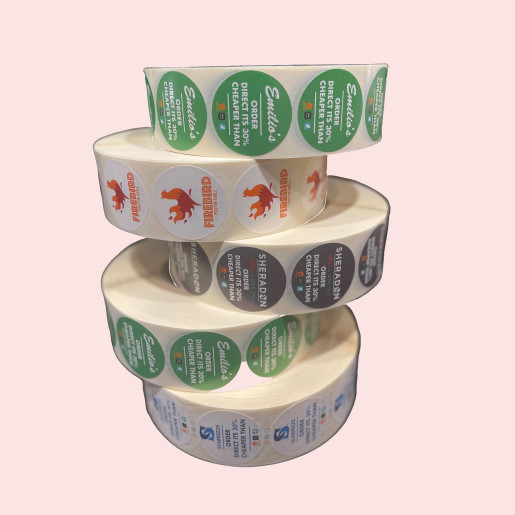 Circle Stickers On A Roll Circle Stickers On A Roll