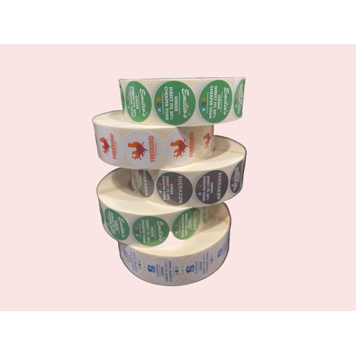 Circle Stickers On A Roll Circle Stickers On A Roll