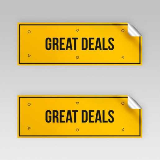 50mm x 30mm Super Permanent Rectangle Stickers On A Roll 50mm x 30mm Super Permanent Rectangle Stickers On A Roll