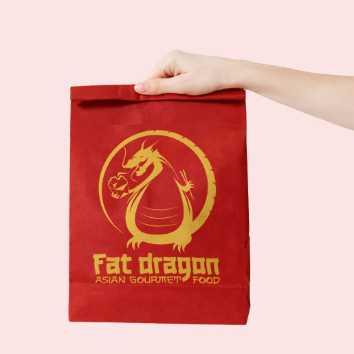 Personalised SOS Paper Bags (250) - Full Colour Bag