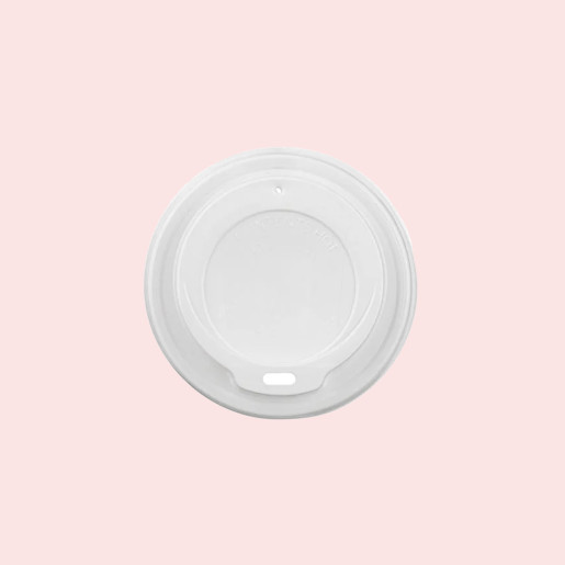 Coffee Cup PP Sip Lids White Colour 90mm Coffee Cup PP Sip Lids White Colour 90mm