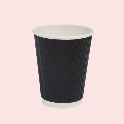 Triple Wall Ripple Paper Cups 12oz 
