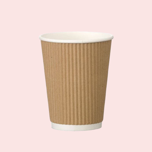 Triple Wall Ripple Paper Cups 12oz Triple Wall Ripple Paper Cups 12oz