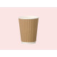 Triple Wall Ripple Paper Cups 12oz Triple Wall Ripple Paper Cups 12oz