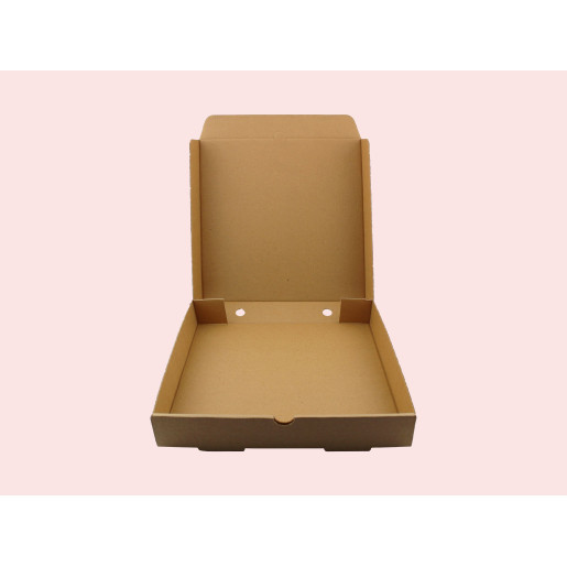 Brown Kraft Corrugated Pizza Boxes