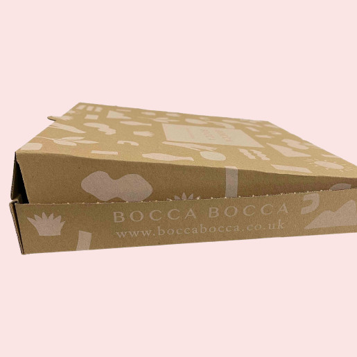 Personalised Brown Pizza Boxes
