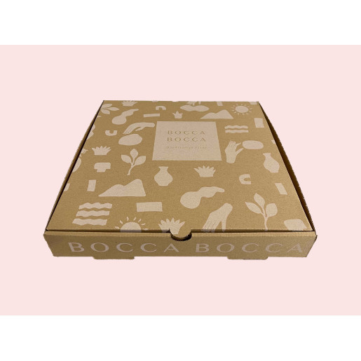 Personalised Brown Pizza Boxes Personalised Brown Pizza Boxes