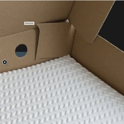 Pizza Box Waveflute Liners (10")-  250mm x 250mm (500)