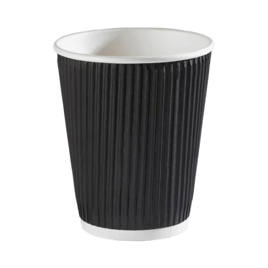 Triple Wall Ripple Paper Cups 12oz Triple Wall Ripple Paper Cups 12oz